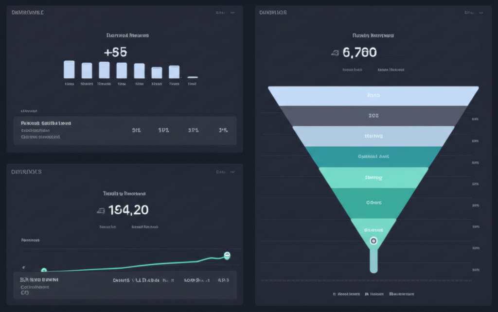 ROI e funil de vendas para imobiliárias